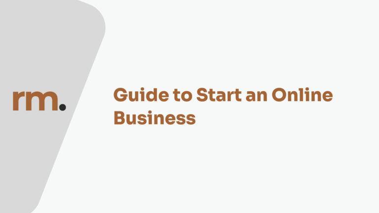 Start an online business