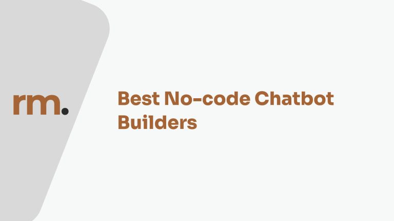 best no-code chatbot builders