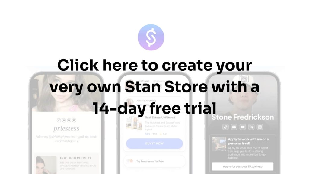 Stan Store 14-day free trial